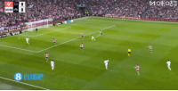 畢巴球員解圍失誤，姆巴佩小角度射門被封堵