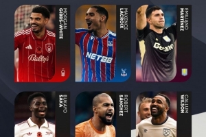 PFA英超11月最佳球員候選：薩卡、大馬丁、羅伯特·桑切斯在列