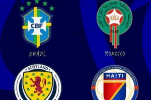 老對手相遇，巴西、摩洛哥、蘇格蘭1998年世界杯就分在同組