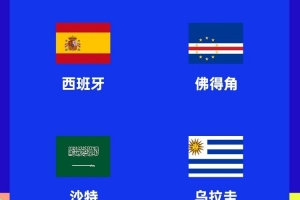 記者：西班牙的小組比較容易，也就烏拉圭可能制造麻煩