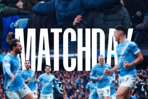 曼城官方曬對(duì)陣桑德蘭海報(bào)，哈蘭德、福登、B席等球員出鏡