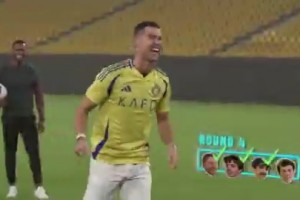 是懂節(jié)目效果的！C羅：誰說梅西比我更好？網紅：他！??