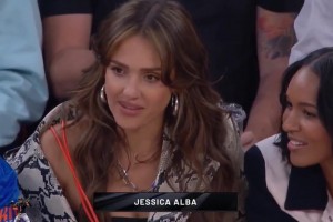 曾和科比傳過緋聞！女神杰茜卡-阿爾巴上賽季曾現(xiàn)身尼克斯主場(chǎng)