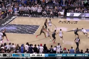 大心臟！科爾-安東尼最后時(shí)刻突破拋投打板絕殺籃網(wǎng)，助隊(duì)大逆轉(zhuǎn)