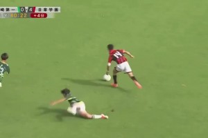 又一個(gè)日本人將登陸英超！日本高岡伶颯在高中大賽精彩過人??