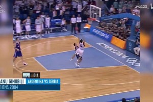 阿根廷的國家英雄！吉諾比利04年奧運(yùn)會(huì)經(jīng)典壓哨絕殺塞黑！