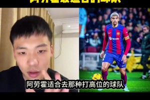 王楚淇銳評阿勞霍：與其去尤文不如拜仁 他適合打高位！