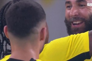 【集錦】沙特聯(lián)-本澤馬一射兩傳 吉達(dá)聯(lián)合4-1布賴代先鋒