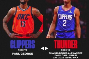 如今直奔MVP！快船19年得到泡椒的籌碼：亞歷山大+佳麗+5首輪+2互換