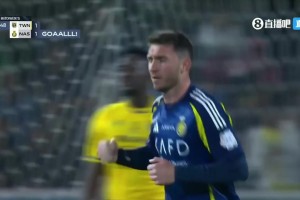 利雅得勝利扳平比分！安吉洛傳中拉波爾特頭球破門！