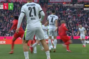 反搶兇狠！奧利塞遠射造成門將撲救脫手滾入網窩