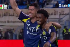 打進(jìn)生涯919球！C羅補時破門上演梅開二度！哈卡維無私送助攻！