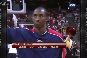 王牌對王牌！07年美國隊內(nèi)訓(xùn)練賽的詹姆斯大戰(zhàn)科比！