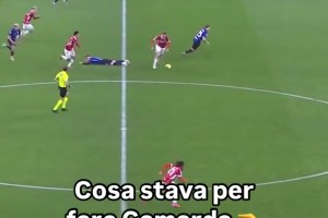 頂級(jí)中鋒的苗子！16歲的卡馬爾達(dá)扛著弗拉泰西一腳爆射??