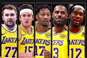 能爭冠？交易后湖人首發(fā)：東契奇+里夫斯+電風(fēng)扇+詹姆斯+馬威