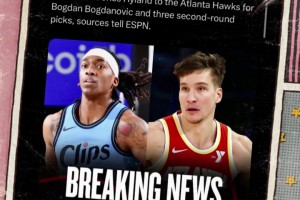 ??快船終于有動靜！交易曼恩+海蘭德！老鷹送博格丹+3次輪！