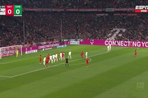 【集錦】德甲-凱恩點(diǎn)射雙響薩內(nèi)替補(bǔ)建功 拜仁3-0不萊梅取7連勝