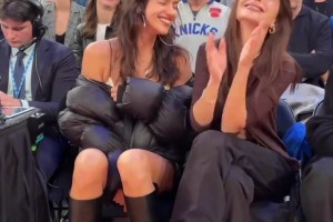 和喬治娜比如何??C羅前女友伊蓮娜昔日攜美女閨蜜觀戰(zhàn)NBA