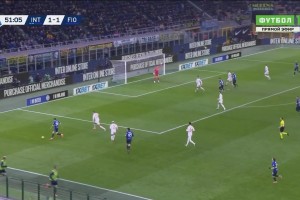 國米再次領(lǐng)先！奧古斯托傳中送助攻，阿瑙托維奇頭球破門