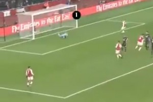 太牛了??！澤卡底線過人后傳中，卡扎伊什維利包抄破門