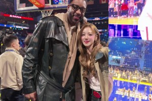 女球迷顏值TOP？宋雨琦現(xiàn)身全明星場邊，還與姚明&麥迪&塔圖姆等人合影