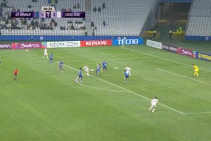 被扳回一球！富永虹七個(gè)人能力禁區(qū)弧頂兜射破門