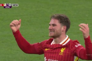 反擊氣勢如虹！薩拉赫妙傳送助攻！麥卡利斯特打門得手！