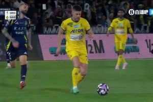 利雅得勝利1-2再次落后！古德蒙德森超級(jí)世界波直入死角！