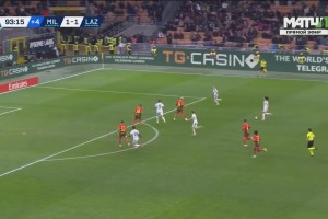 米蘭遭絕殺！邁尼昂補(bǔ)時(shí)送點(diǎn)，佩德羅主罰命中