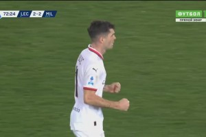 米蘭5分鐘2球扳平比分！普利西奇造點親自主罰命中！