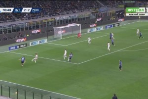 國米讓二追三！勞塔羅頭球造烏龍，門將撲救但球已過門線