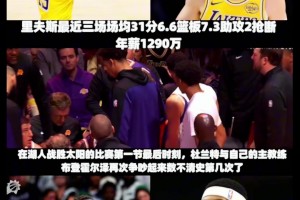 ??比爾 這5000萬(wàn)合同拿4分 “里夫斯這合同真是高性價(jià)比！”