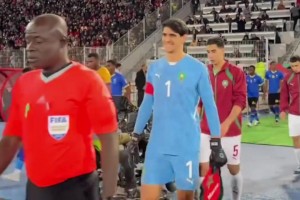 現(xiàn)場(chǎng)直拍：摩洛哥2比0坦桑尼亞，迪亞斯點(diǎn)射，阿格爾德建功！