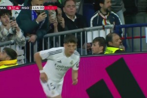 拒絕點球大戰(zhàn)！呂迪格加時賽頭球破門，皇馬總比分5-4再次領先！