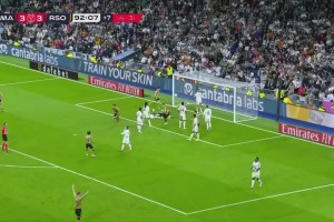 皇馬隊史1萬球！羅德里戈角球開出，瓊阿梅尼頭球破門
