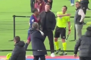 ??怎么回事？拉菲賽后氣憤離場，特爾斯特根勸解也被推開