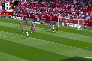 驚艷的進球！阿古梅禁區(qū)頂弧處世界波攻破馬競！