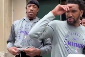 友好互動！韋德和諾維茨基的默契考驗(yàn)！韋德：都給我整不好意思了