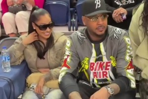 復(fù)合嗎??安東尼和前妻拉拉一起觀看兒子基揚(yáng)打比賽