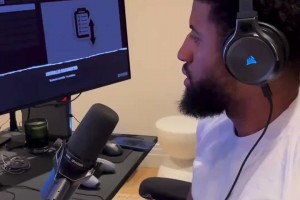 不釣魚(yú)改打游戲了??無(wú)緣季后賽的喬治曬自己打幻獸帕魯