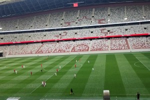 陜西球迷有福，這球場看球得多爽！西安國際足球中心第一場測試賽