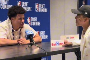 打好人際關(guān)系已經(jīng)！NCAA冠軍克萊頓采訪稱楊瀚森是其兄弟