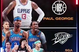 ??快船當(dāng)初為得到喬治付出：SGA+杰倫威+加里納利+哈克斯等籌碼