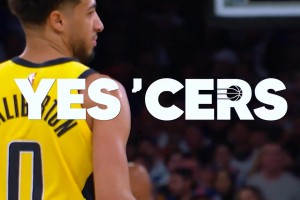 步行者馬上要進(jìn)總決賽啦？哈利伯頓賽后和布倫森表情天差地別