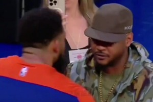 兩位都是安東尼！尼克斯名宿安東尼賽后耳語唐斯鼓勵小老弟??