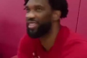 我們進(jìn)總決了！哈利伯頓此前：來(lái)步行者吧！恩比德：我寧愿退役都不去