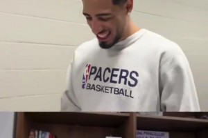 哈利伯頓看韋德看他絕殺的反應(yīng)：我曾是熱火鐵桿球迷，他是我仰望的球員