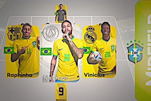 這一場比賽他也竭盡全力了！內(nèi)馬爾后的巴西領(lǐng)軍人物會是誰呢？