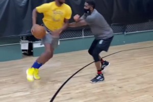 感覺不一樣的扣籃！維金斯夸張的天賦！暮年司機的節(jié)目效果之扣！