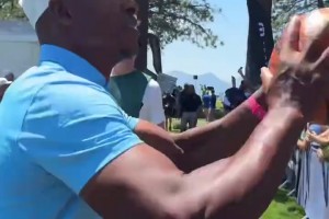 還是寶刀未老??！卡特&雷阿倫和希爾在高爾夫活動(dòng)現(xiàn)場(chǎng)投籃~